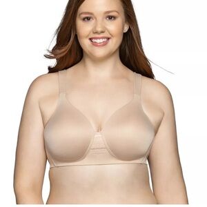 Vanity Fair® Beyond Comfort Full Figure Wireless Bra 71282 Sz 44DD